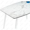 Столы Эмма белый мрамор / белый фото 15 — New Style of Furniture