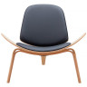 Лаунж кресла WD-1350 чёрный / светлое дерево фото 3 — New Style of Furniture