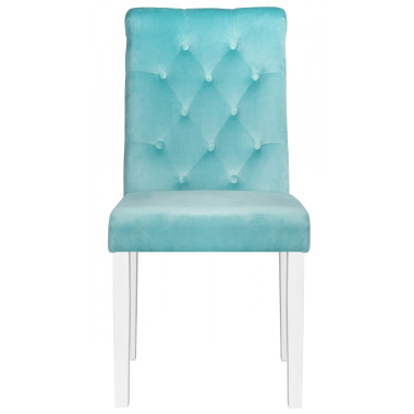 Amelia white / fabric tiffany — New Style of Furniture