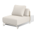 &quot;Мальдивы&quot; плетеный центральный модуль дивана, цвет соломенный