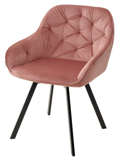 Стул GALE BLUVEL-52 PINK поворот.360 град., велюр М-City — New Style of Furniture