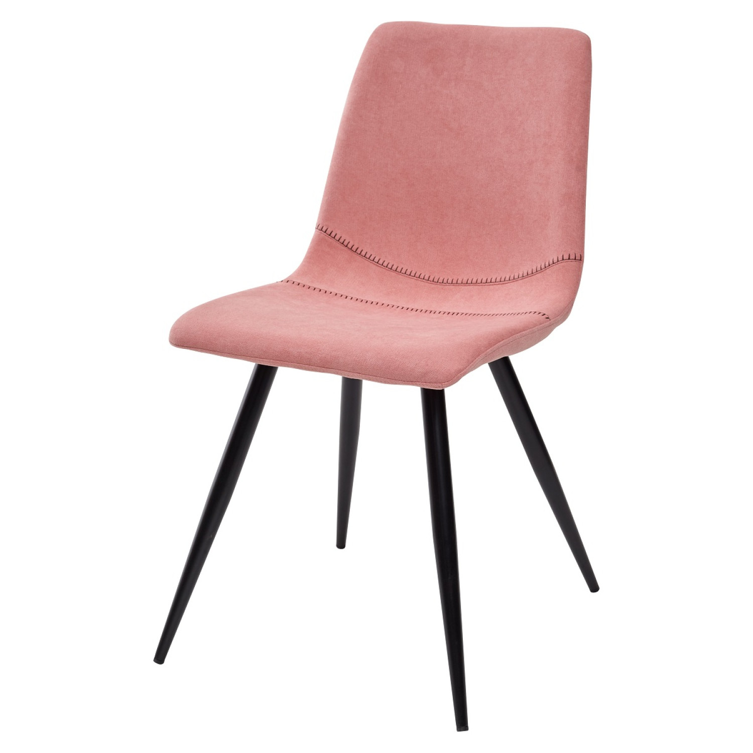 Металлические стулья Стул PADOVA UF860-05B розовый, ткань М-City фото 1 — New Style of Furniture