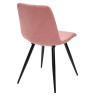 Металлические стулья Стул PADOVA UF860-05B розовый, ткань М-City фото 4 — New Style of Furniture
