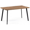 Деревянные столы Лофт 140 25 мм дуб делано темный / черный матовый фото 9 — New Style of Furniture
