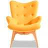 Лаунж кресла DC-917 жёлтый / светлое дерево фото 2 — New Style of Furniture