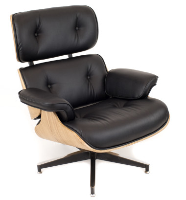 Everprof Relax экокожа черный лаунж кресло — New Style of Furniture