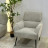 Кресло MAGDA Cato-16 серый, ткань / черный каркас, ®DISAUR