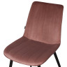 Стулья для кухни TEO пыльно-розовый / чёрный фото 3 — New Style of Furniture