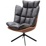 Лаунж кресла DC-1565G серый / коричневый фото 2 — New Style of Furniture