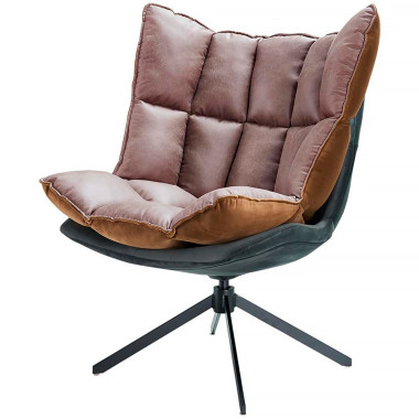 DC-1565F коричневый / антрацит лаунж кресло — New Style of Furniture