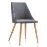 Import.categories_WOODVILLE Morgan dark gray / wood фото 1 — New Style of Furniture