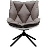 Лаунж кресла DC-1565D серый / чёрный фото 3 — New Style of Furniture