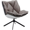 Лаунж кресла DC-1565D серый / чёрный фото 4 — New Style of Furniture