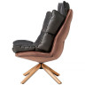Лаунж кресла DC-1565С серый / коричневый фото 6 — New Style of Furniture