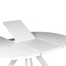 Обеденные столы DANTON-120D.WH экстабелый / белый фото 3 — New Style of Furniture