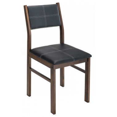 Bahamas (стол и 4 стула) oak / black — New Style of Furniture
