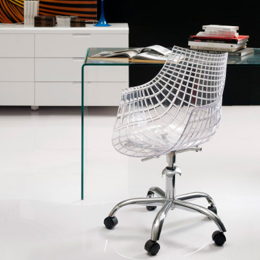 PC-107 прозрачный / хром — New Style of Furniture