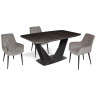 Обеденные столы MOZART антрацит фото 3 — New Style of Furniture