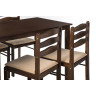 Обеденные группы Starter (стол и 4 стула) oak / beige фото 6 — New Style of Furniture