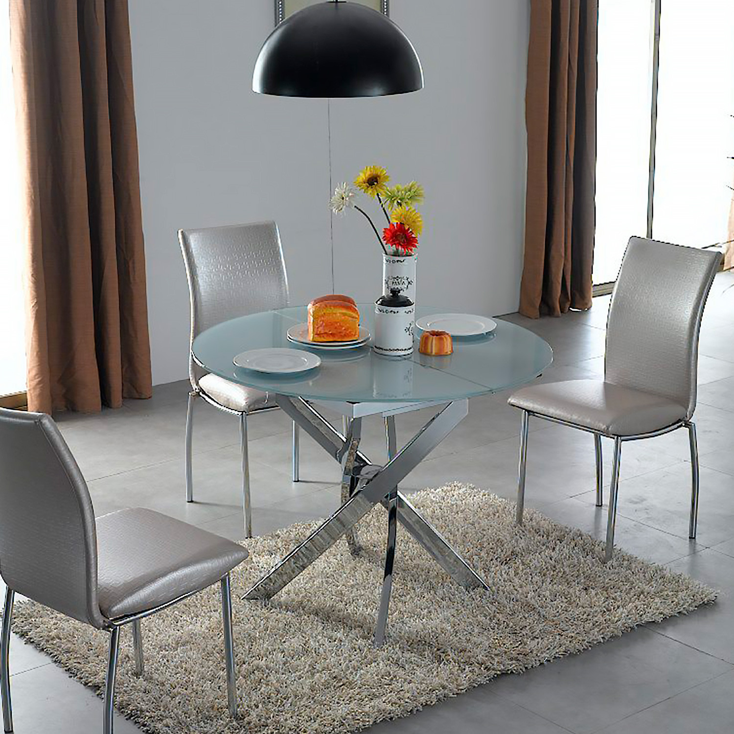 Обеденные столы B2303 белый фото 1 — New Style of Furniture