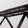 Обеденные столы Стол Вильям 180 Белый мрамор, стекло / черный каркас, М-City фото 8 — New Style of Furniture