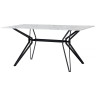Обеденные столы MARBELLA белый мрамор фото 4 — New Style of Furniture