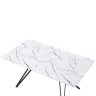 Обеденные столы MARBELLA белый мрамор фото 6 — New Style of Furniture
