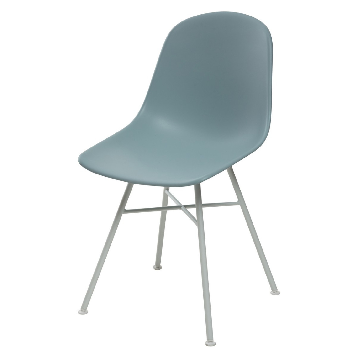 Пластиковые стулья Стул BONNIE 292-CPP ICE BLUE/ WHITE на металлическом каркасе  М-City фото 1 — New Style of Furniture