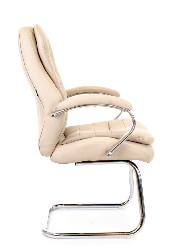 Everprof Valencia CF экокожа бежевый кресло посетителя — New Style of Furniture