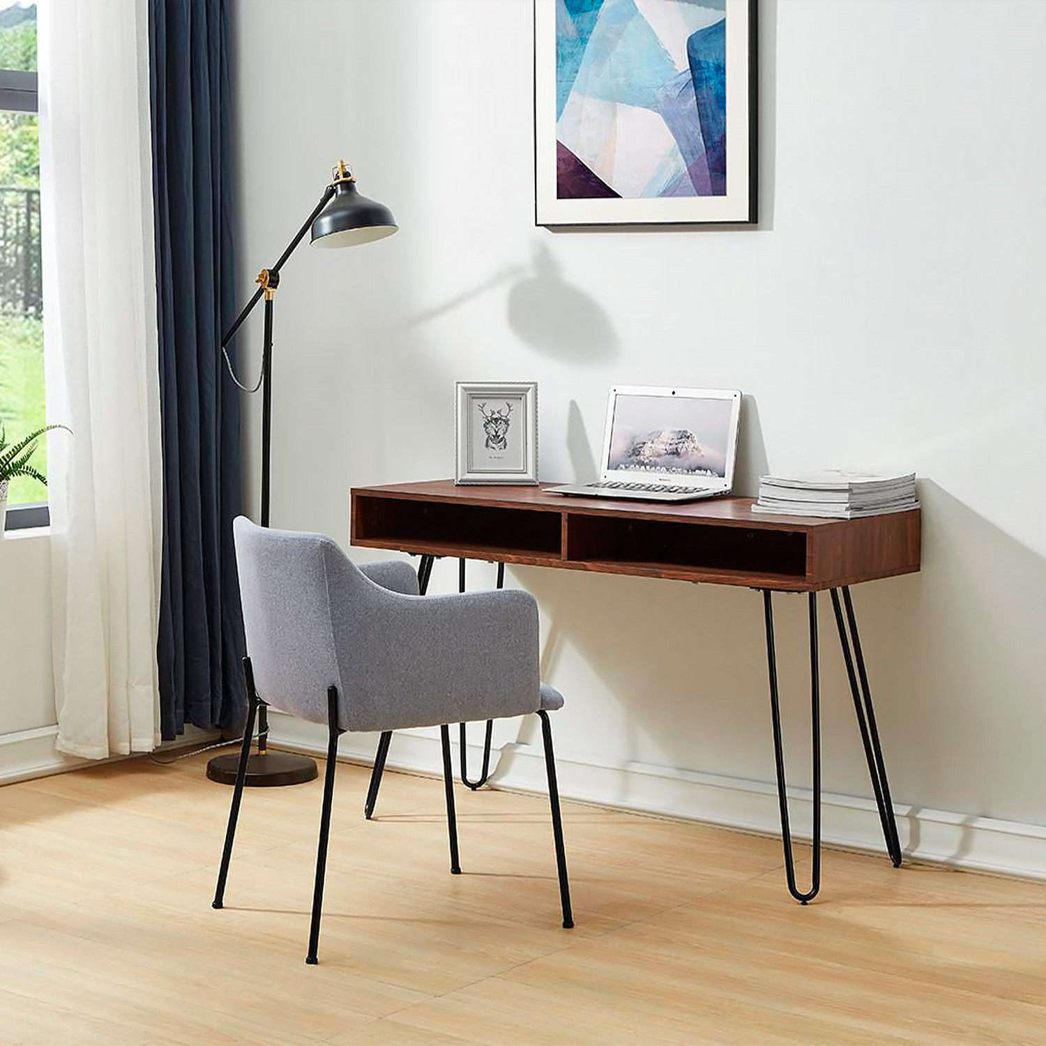Компьютерные столы D-003 орех фото 1 — New Style of Furniture