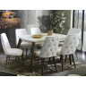 Обеденные столы Стол VIZYON крем/ орех 140 см M-city фото 7 — New Style of Furniture