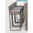 Плетеный барный стул Y390G-W78 Grey