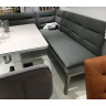 Скамьи Скамья угловая MALIAN GREY 211х171,5 см, экокожа + ткань М-City фото 2 — New Style of Furniture
