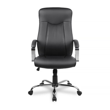COLLEGE H-9152L-1 чёрный кресло руководителя — New Style of Furniture