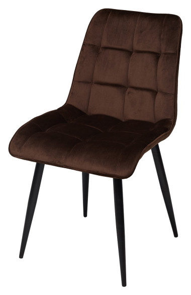 Стул CHIC G062-10 шоколадный, велюр М-City — New Style of Furniture