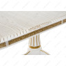 Обеденные Женева молочный с золотой патиной фото 6 — New Style of Furniture
