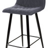Деревянные Полубарный стул Поль серый #27, велюр / черный каркас (H=66cm) М-City фото 1 — New Style of Furniture