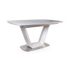 Обеденные столы MONROE белый матовый / капучино фото 4 — New Style of Furniture