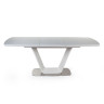 Обеденные столы MONROE белый матовый / капучино фото 8 — New Style of Furniture
