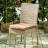 Плетеный стул ROME светло-коричневый без ручек  Joygarden