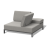 &quot;Амальфи&quot; модуль диванный угловой, каркас из алюминия