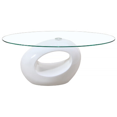 Стеклянный стол СТ-522 белый — New Style of Furniture