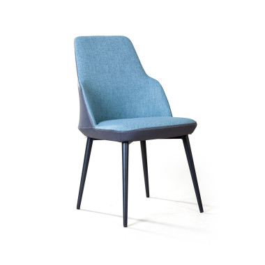 Стул Frank,  рогожка комби синий — New Style of Furniture