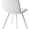 Стулья для кухни Стул ELVIS WZ2042-18 белая галька фактурный велюр / белый каркас М-City фото 6 — New Style of Furniture