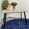 Ламинированные столы Стол ФИН 120 Дуб Бардолино/ черный каркас М-City фото 4 — New Style of Furniture
