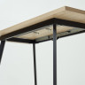 Ламинированные столы Стол ФИН 120 Дуб Бардолино/ черный каркас М-City фото 7 — New Style of Furniture