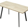 Ламинированные столы Стол ФИН 120 Дуб Бардолино/ черный каркас М-City фото 9 — New Style of Furniture