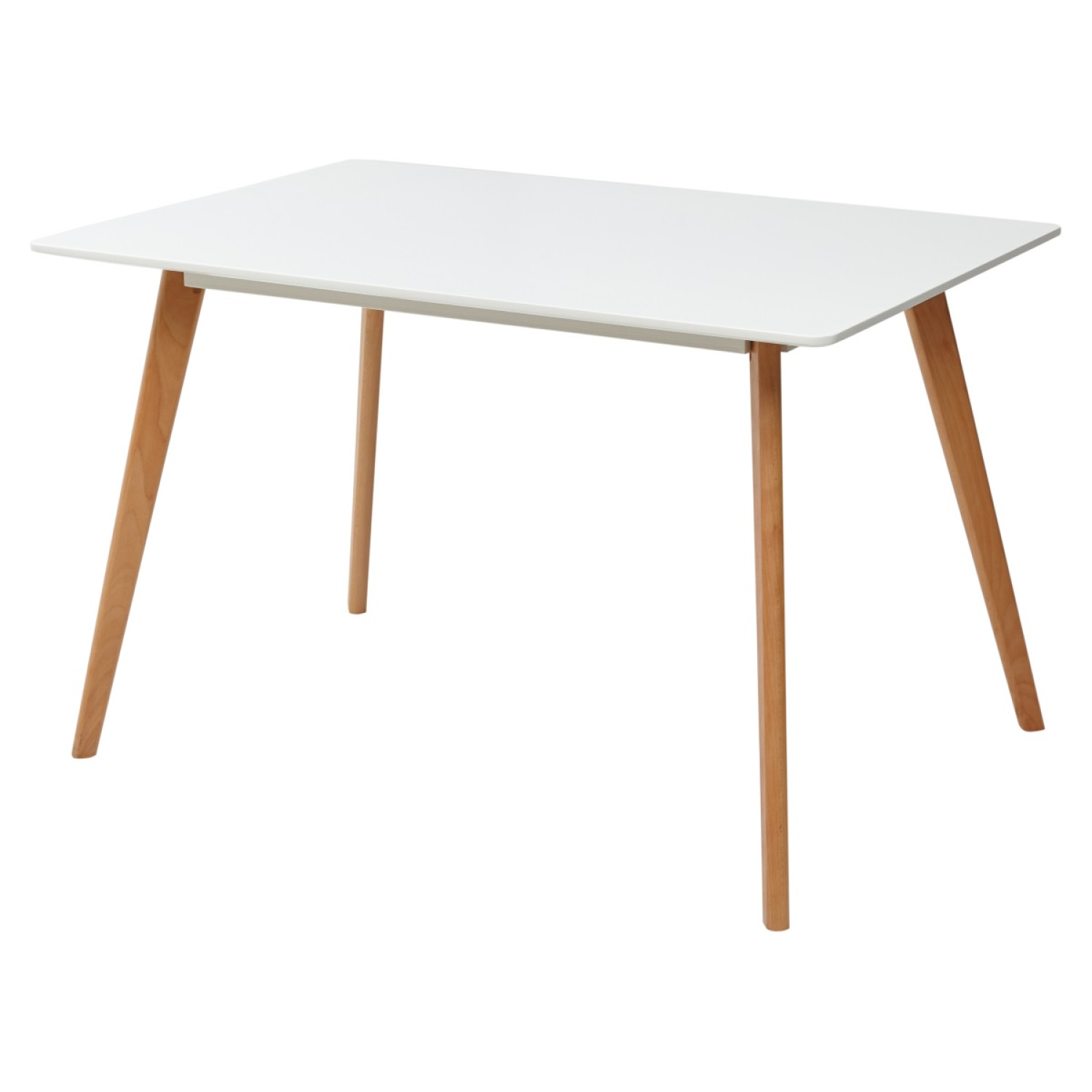 Дизайнерские столы Стол ABELE 120 белый/массив бука  М-City фото 1 — New Style of Furniture