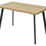 Ламинированные столы Стол ФИН 120 Дуб Шерман коньяк/ черный каркас М-City фото 1 — New Style of Furniture