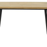 Ламинированные столы Стол ФИН 120 Дуб Шерман коньяк/ черный каркас М-City фото 4 — New Style of Furniture